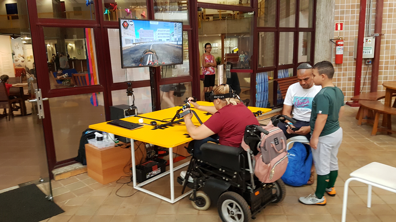#handbike, #simuladordehandbike, #simulador, #simulator, #acessibilidade, #sesc, #sescsp, #sescverao, #zaxistools, #oculusrift, #vive, #vr, #realidadevirtual